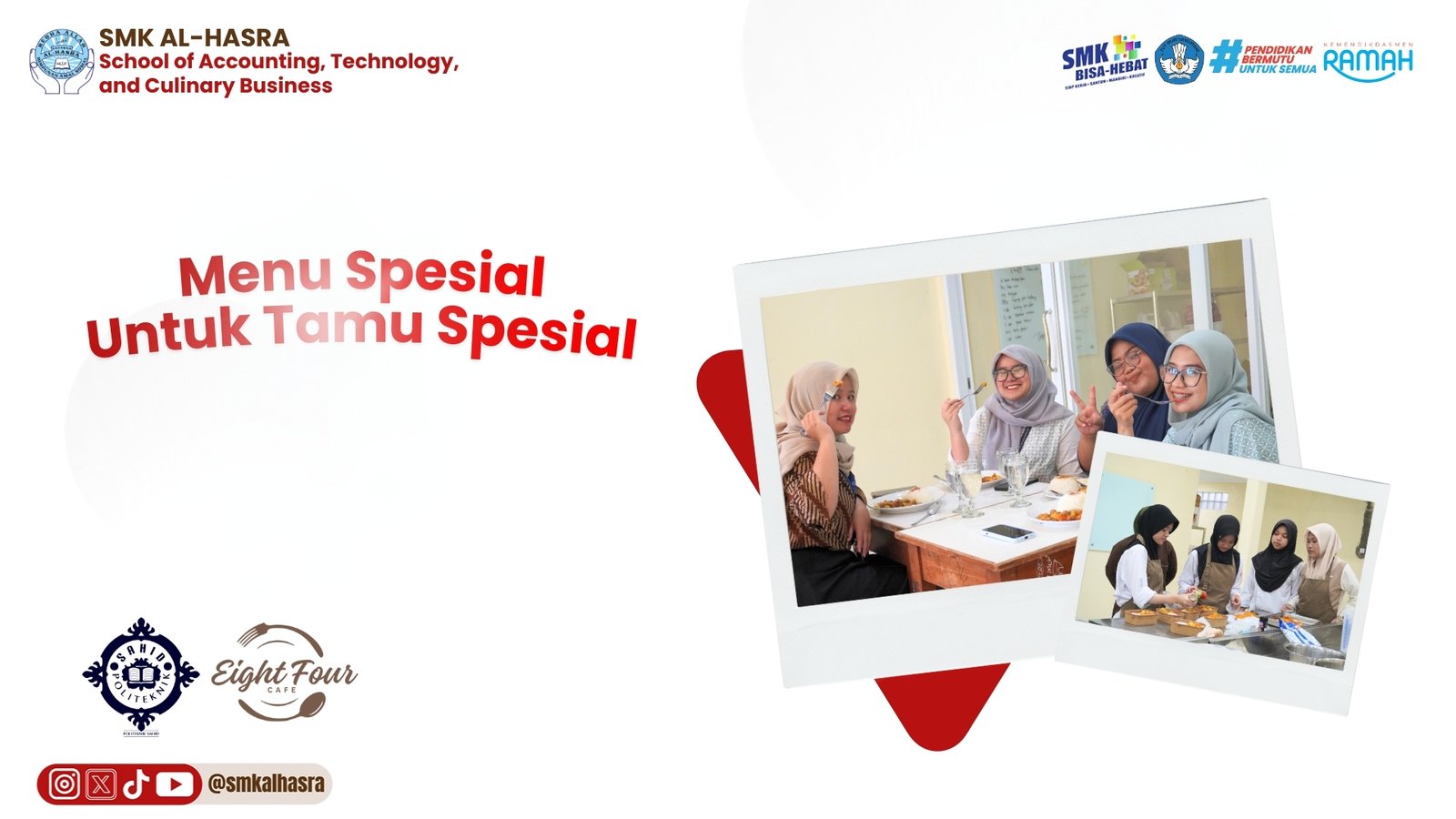 Belajar Bisnis Kuliner Melalui Praktik Langsung di 8/4 Cafe SMK Al-Hasra