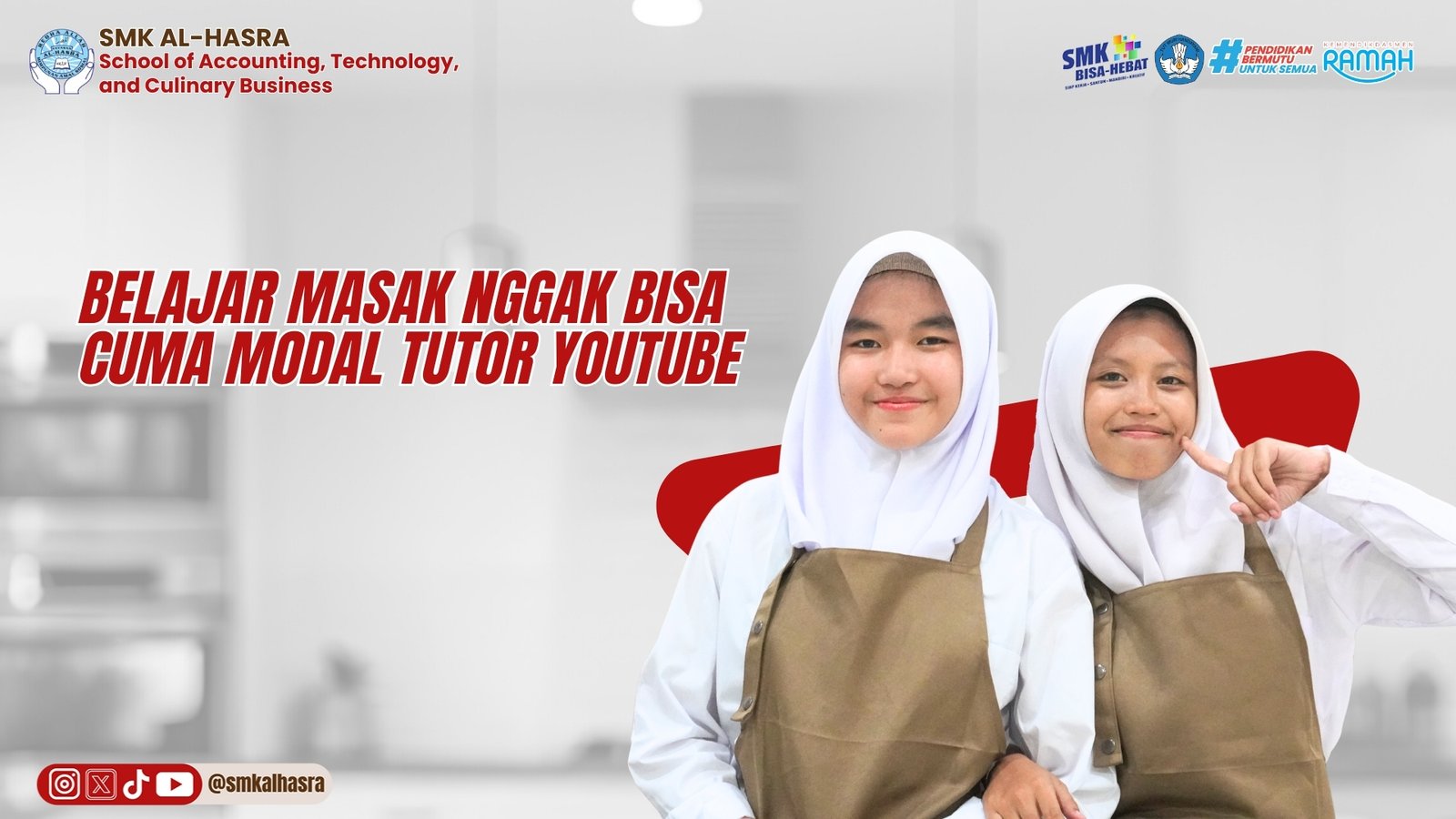 Belajar Masak Dari Ahlinya di Jurusan Kuliner SMK Al-Hasra