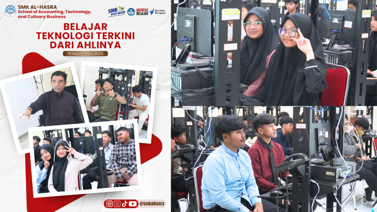 Belajar Teknologi Terkini dari Ahlinya: Guru Tamu TKJ SMK Al-Hasra