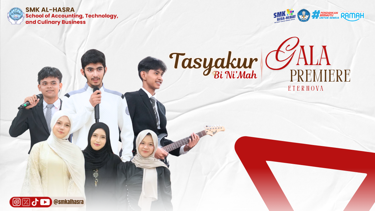 Gala Premiere Eternova Warnai Malam Kebersamaan Tasyakur Bi Ni'Mah SMK Al-Hasra 2026