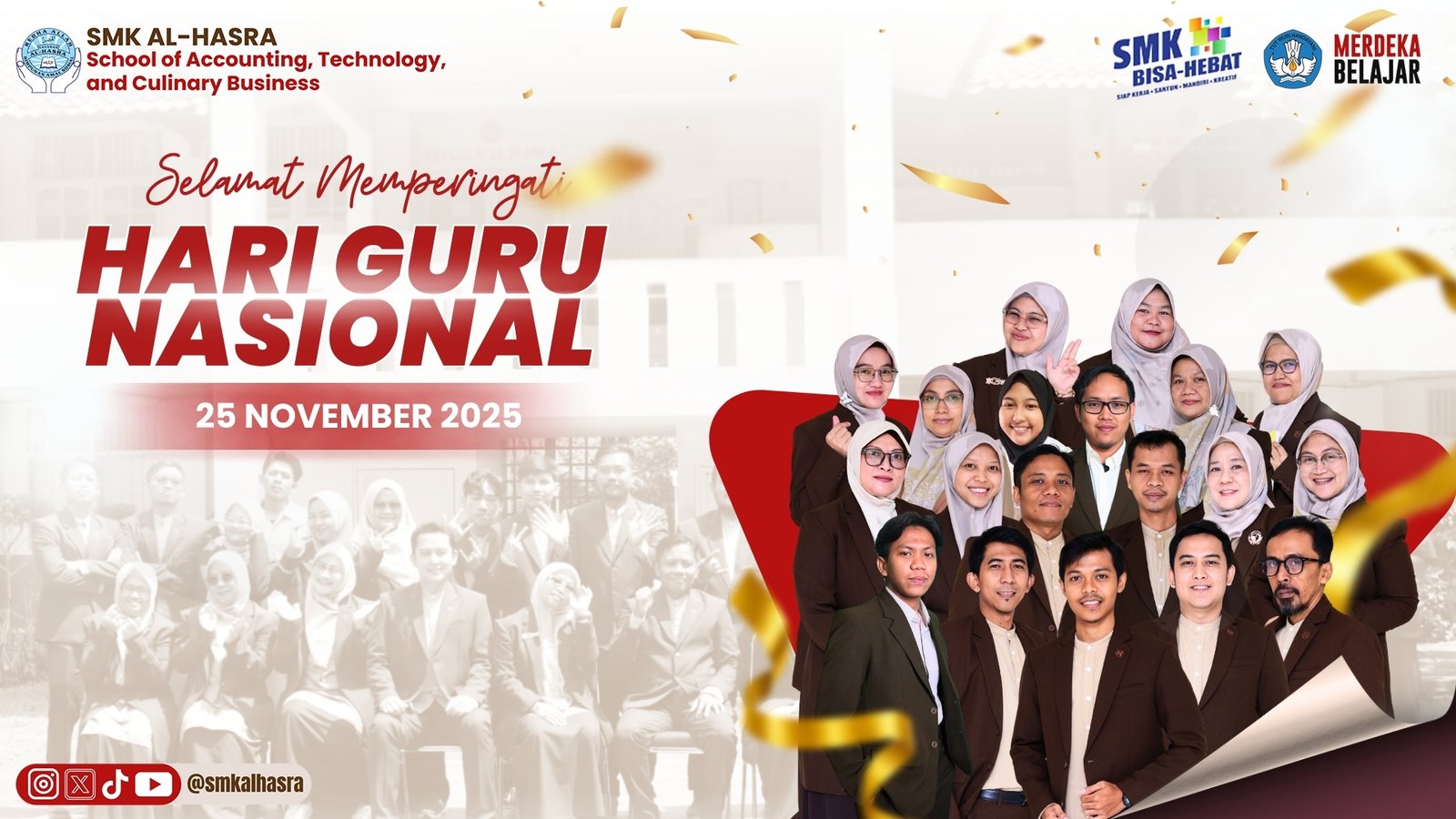 Guru Hebat, Indonesia Kuat! - Hari Guru Nasional 2025