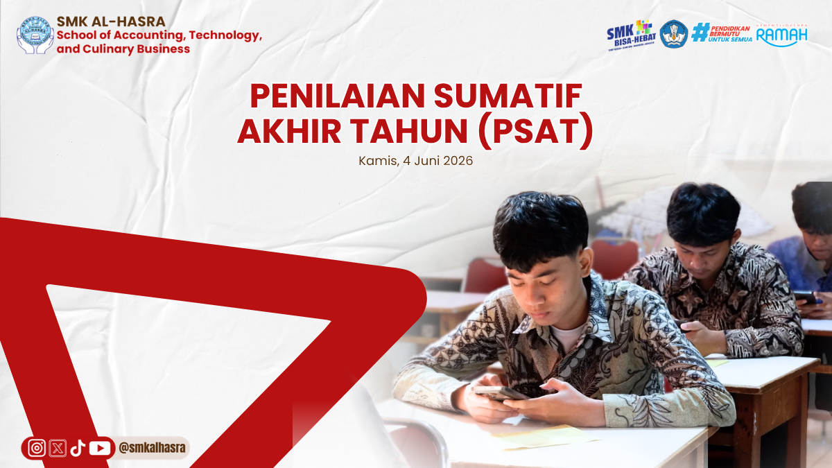 Hari Kedua Penilaian Sumatif Akhir Tahun (PSAT) Tahun Pelajaran 2025/2026 Berjalan Lancar