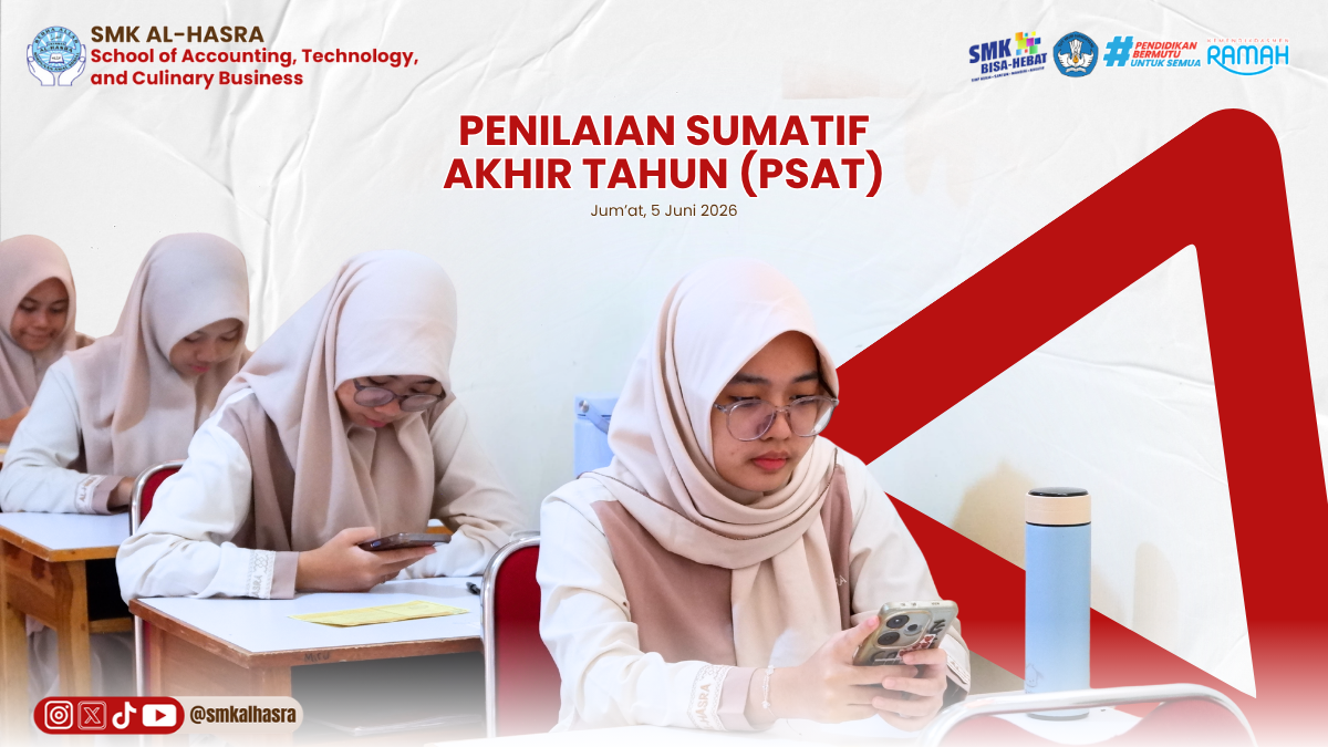 Hari Ketiga Penilaian Sumatif Akhir Tahun (PSAT) Tahun Pelajaran 2025/2026 Berlangsung Tertib dan Kondusif