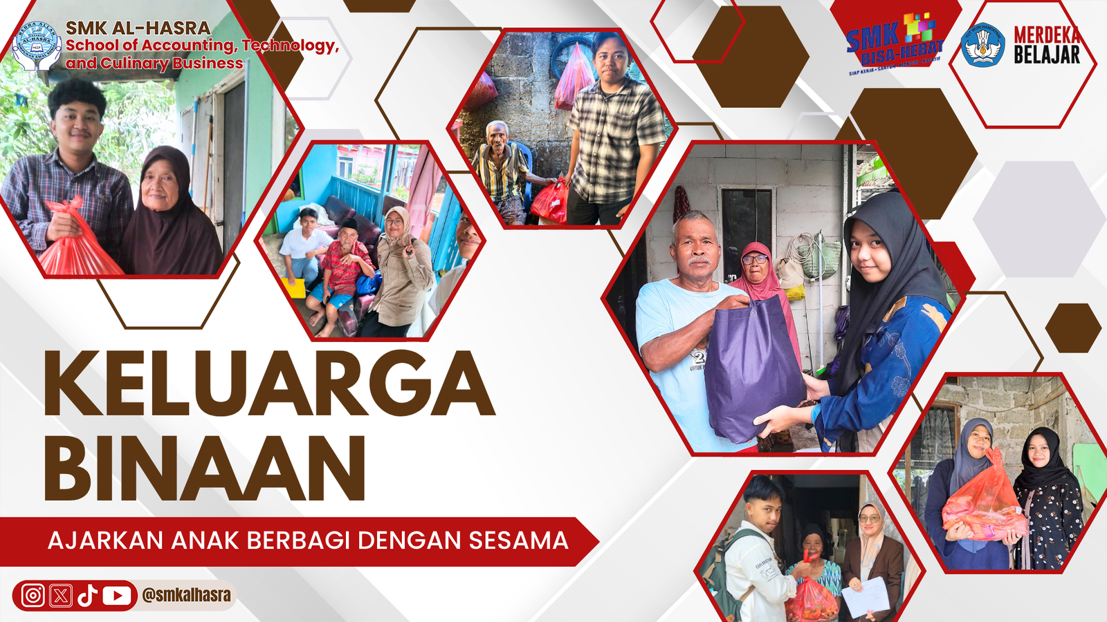 Keluarga Binaan: Ajarkan Anak Berbagi Dengan Sesama