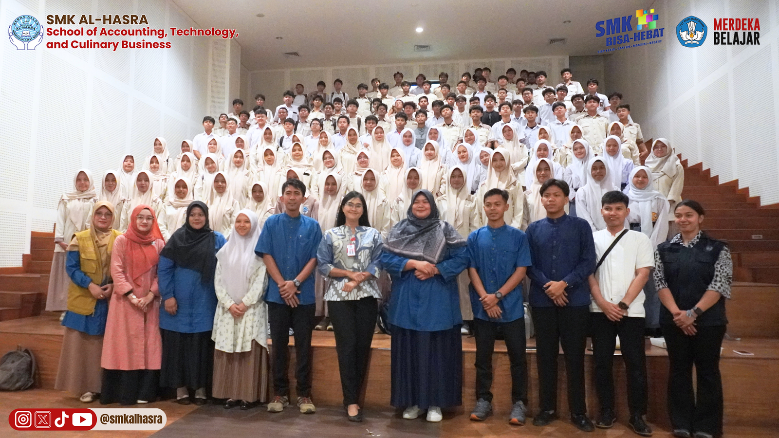 Kunjungan Industri SMK Al-Hasra ke BSSN: Membangun Wawasan Keamanan Digital