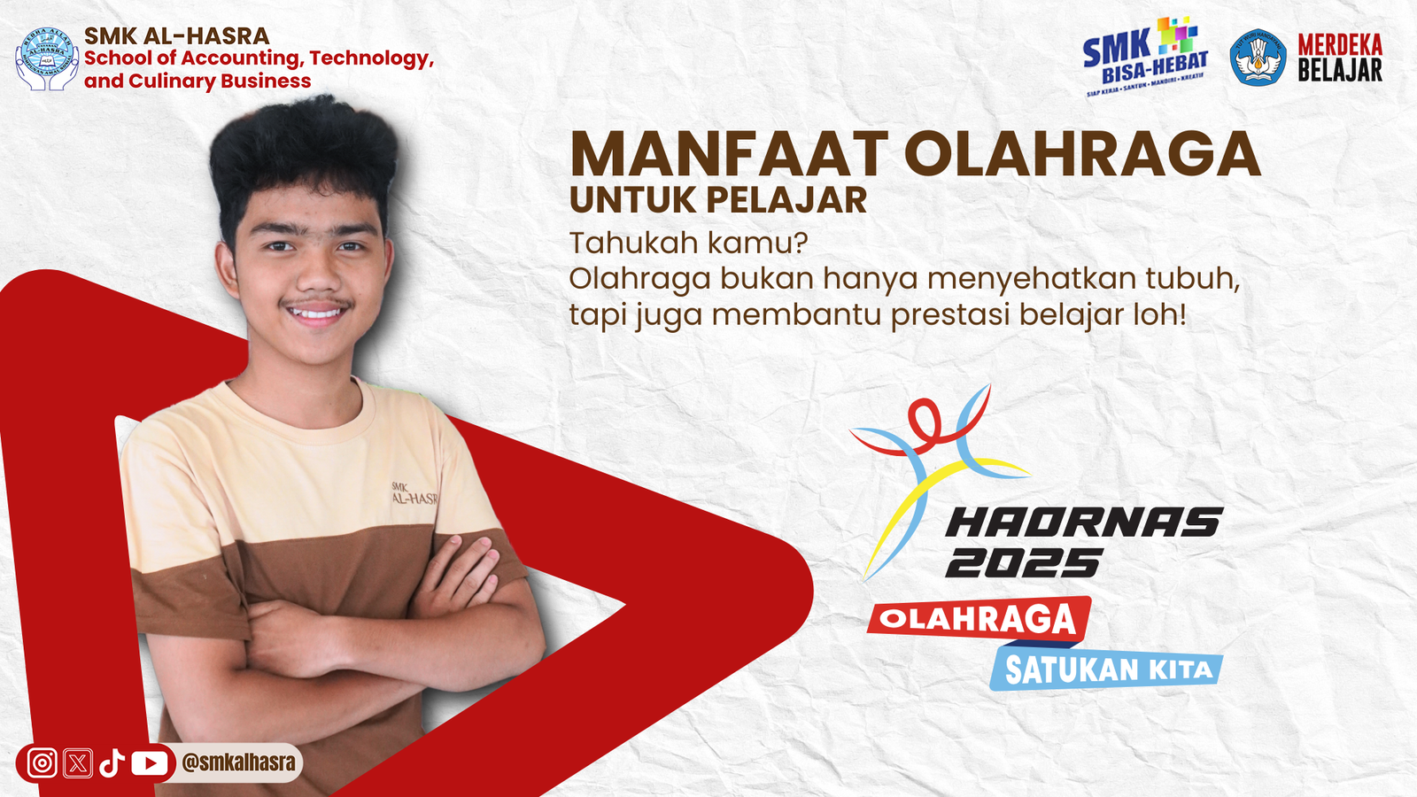 Manfaat Olahraga untuk Pelajar: Momentum HAORNAS 2025