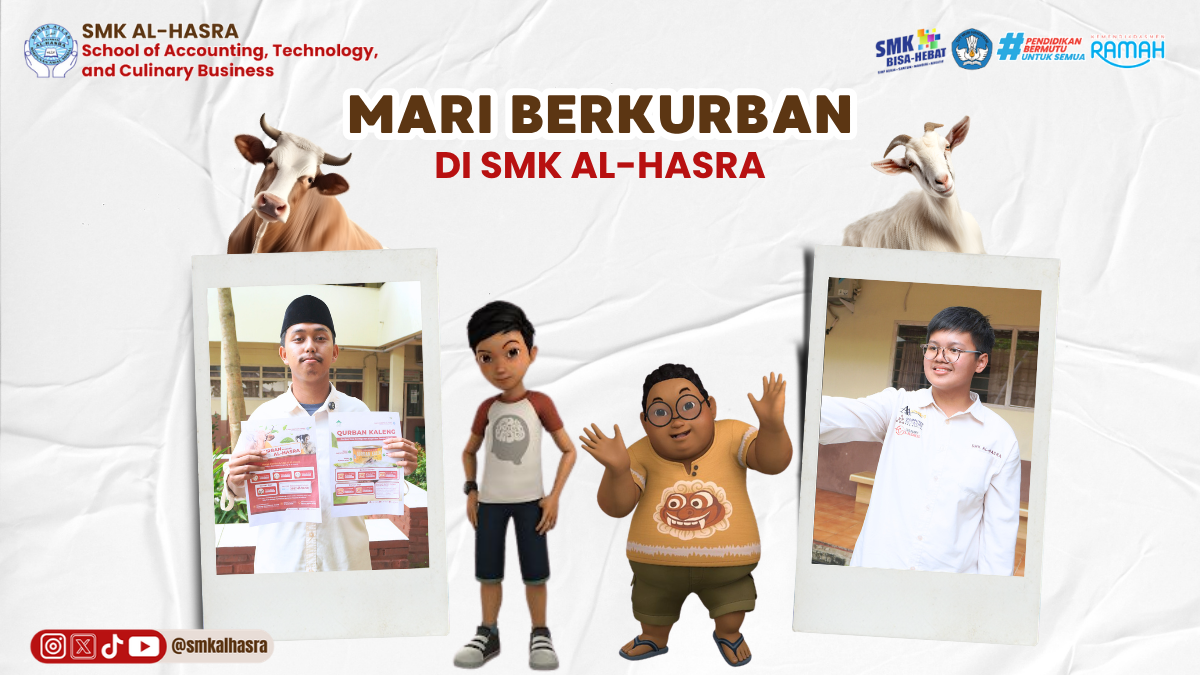 Mari Berkurban Bersama SMK Al-Hasra