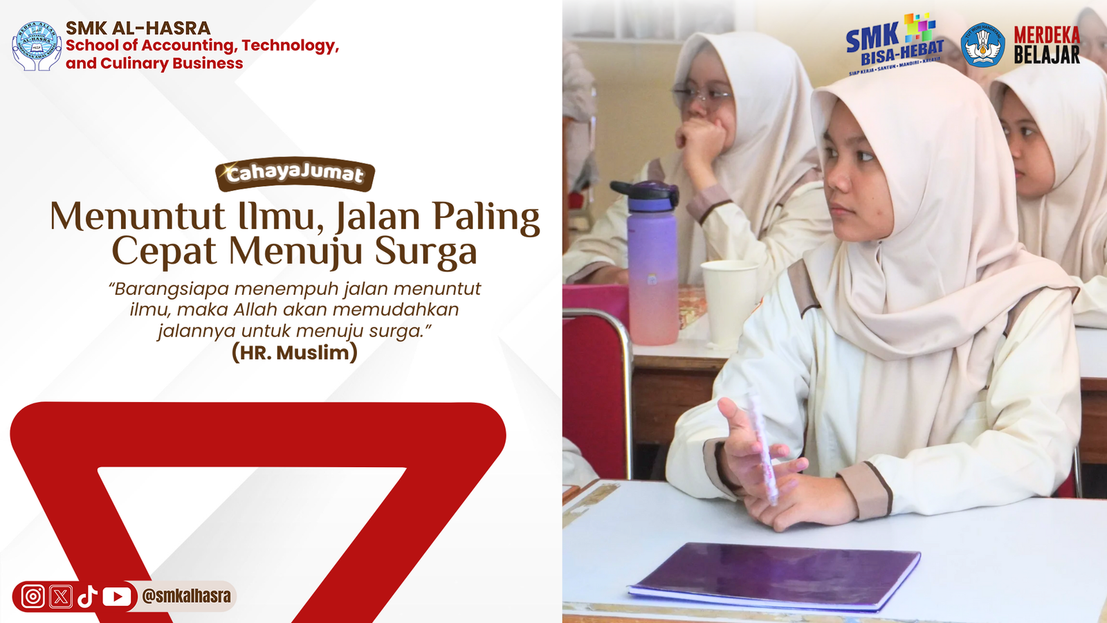 Menuntut Ilmu, Jalan Paling Cepat Menuju Surga