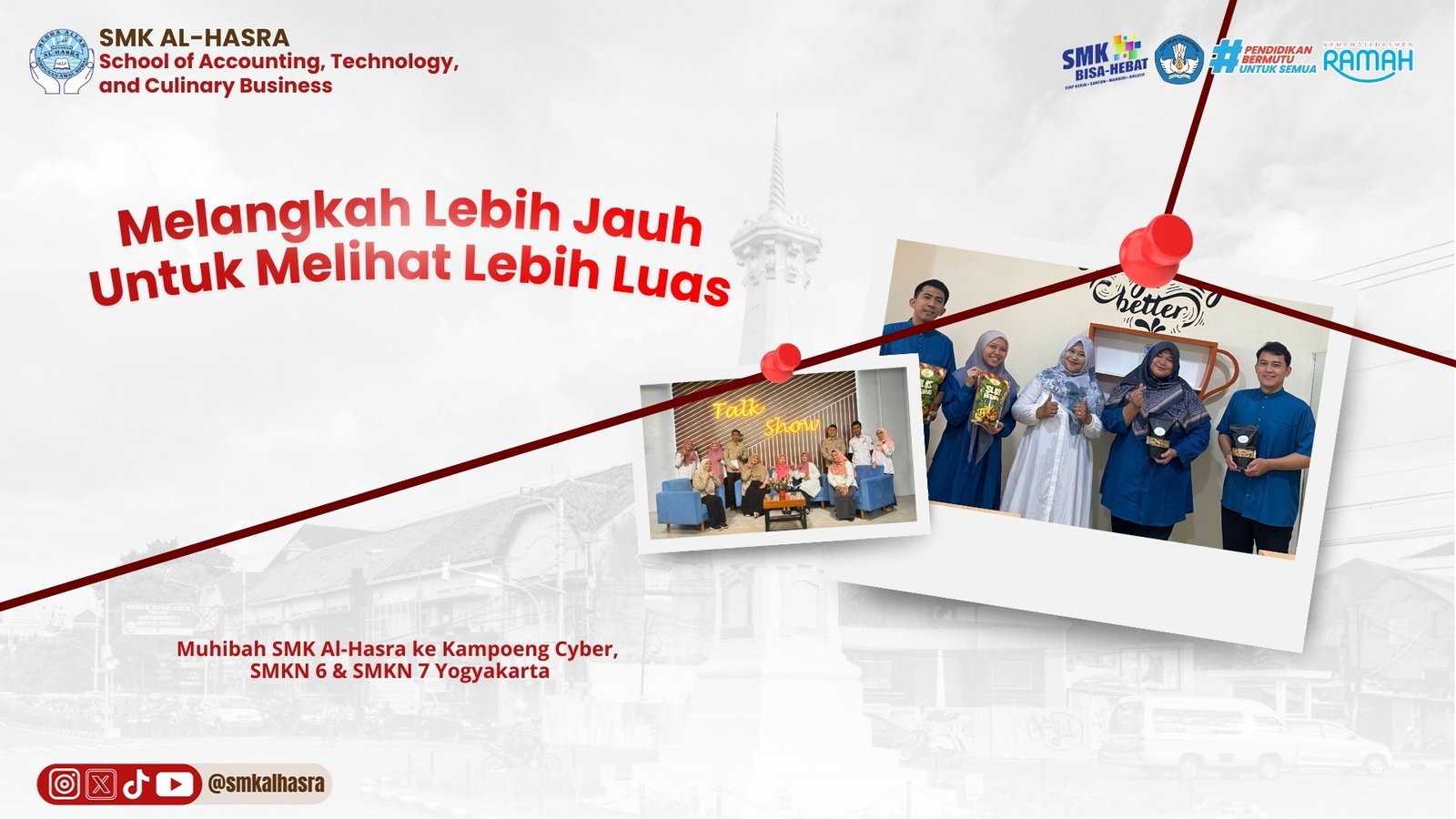 Muhibah Pendidikan SMK Al-Hasra ke Yogyakarta: Menjalin Silaturahmi, Menimba Inspirasi