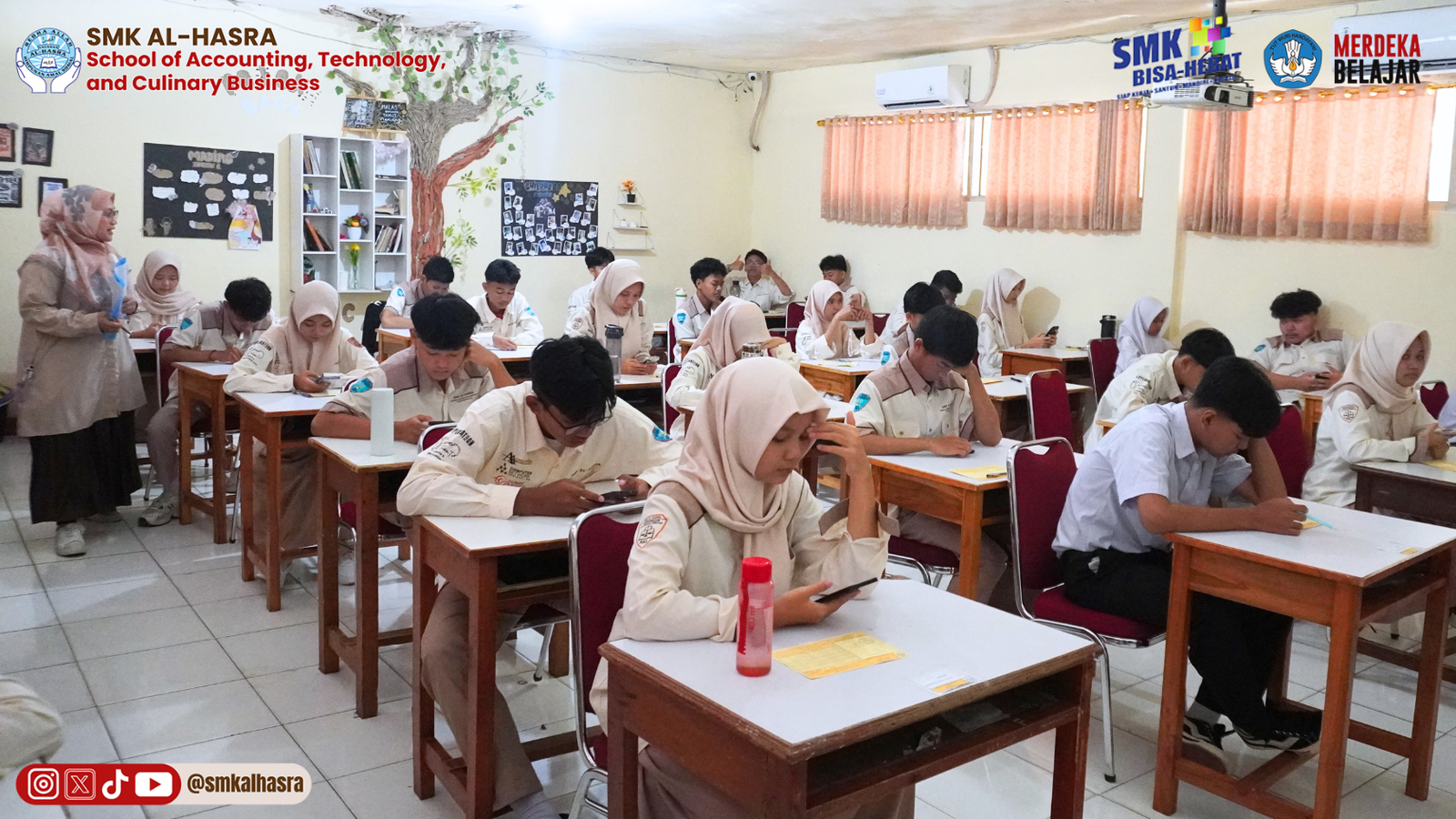 Penilaian Sumatif Tengah Semester 1 (PSTS-1) SMK Al-Hasra Tahun Pelajaran 2025/2026