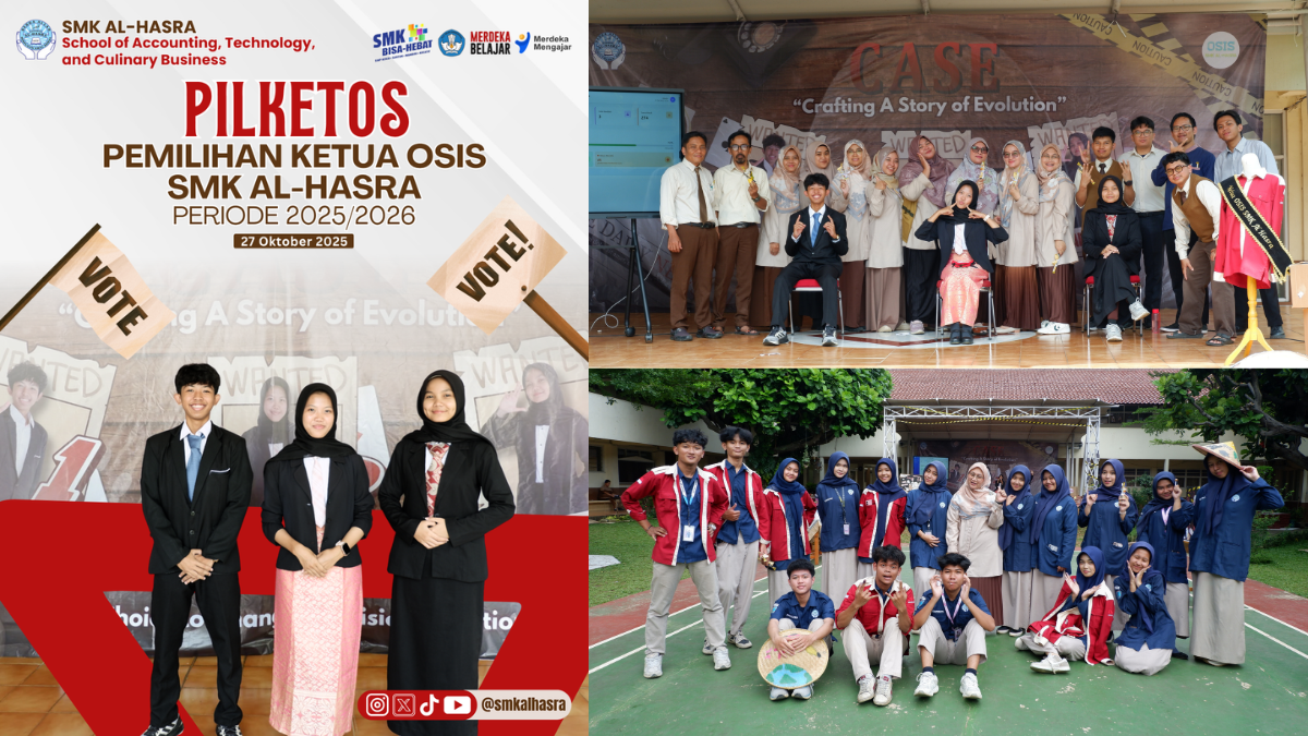 Pilketos SMK Al-Hasra 2025/2026: Wujud Demokrasi Digital Tanpa Kertas