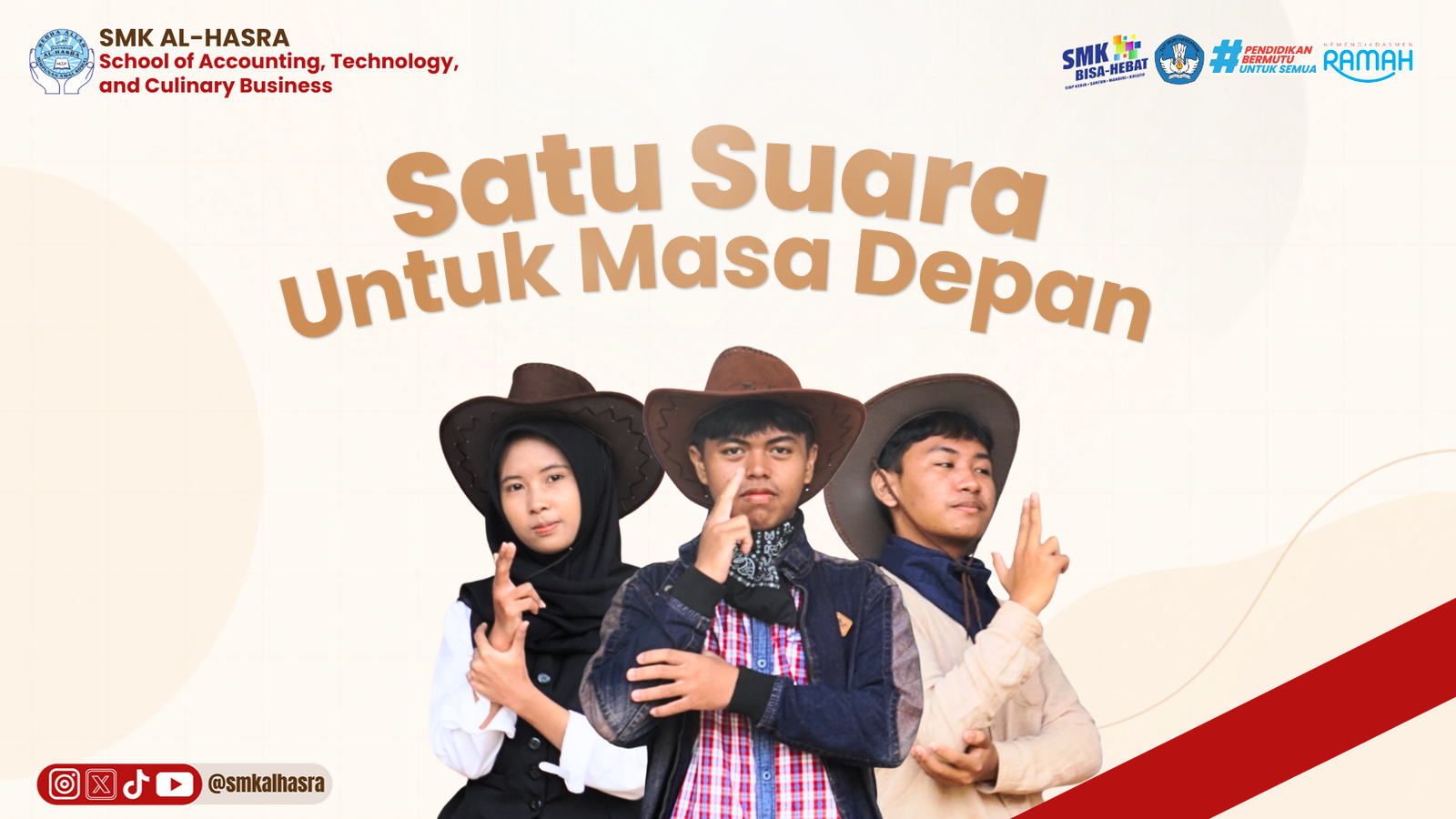 Satu Suara Untuk Masa Depan OSIS SMK Al-Hasra