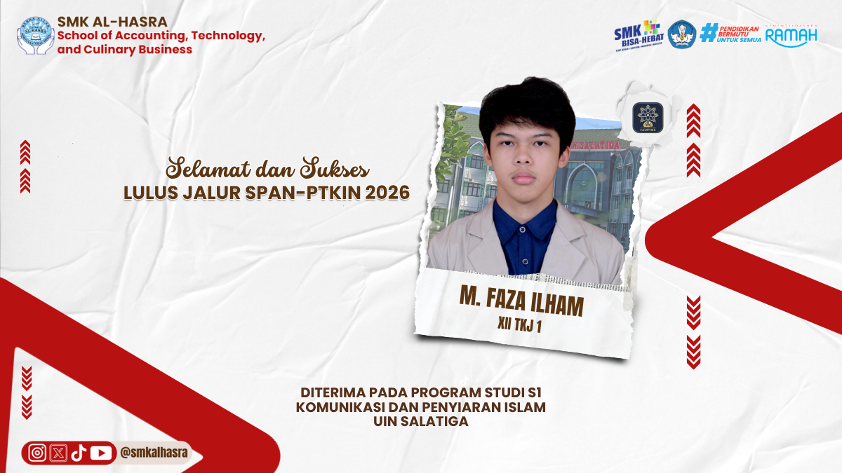 Selamat dan Sukses: M. Faza Ilham Lolos Jalur SPAN-PTKIN 2026
